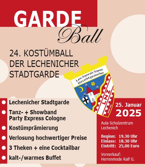 Plakat Gardeball 2025 kurz